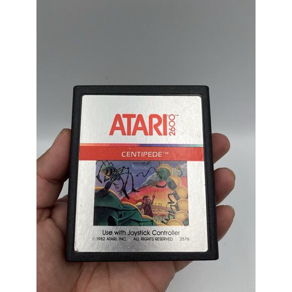 Centipede (Atari 2600, 1982) Cartridge Only Clean And Tested Trl8#24 - Picture 2 of 5